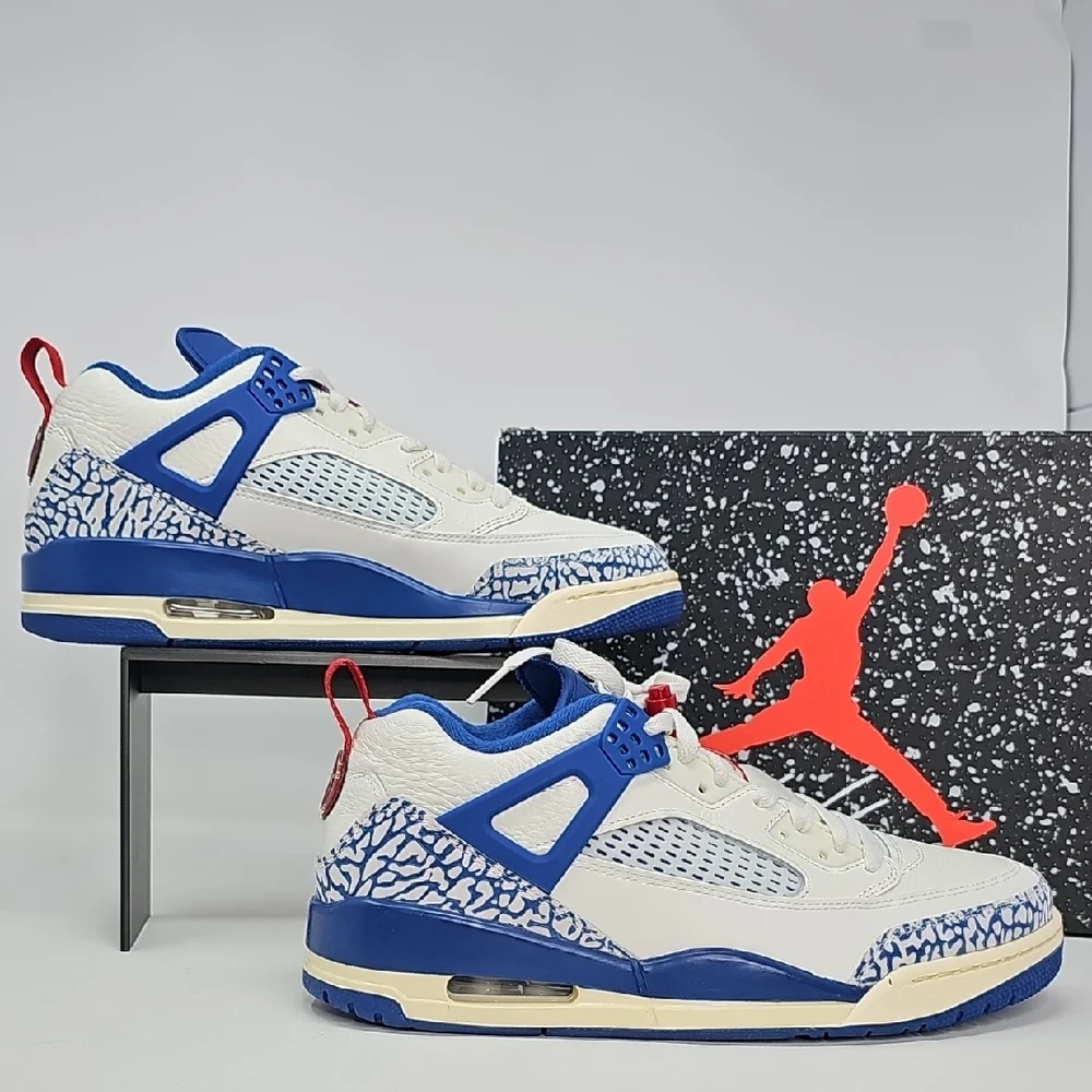 Nike Air Jordan Spizike Low Sail Storm Blue IM2176-133 Mens Shoes - Size 9.5